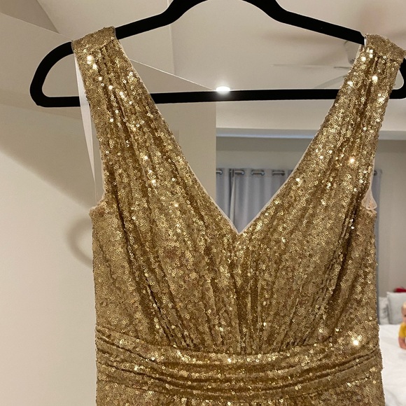 Revelry | Dresses | Revelry Gold Sequin Bridesmaids Dress | Poshmark Revelry | Dresses | Revelry Gold Sequin Bridesmaids Dress | Poshmark
